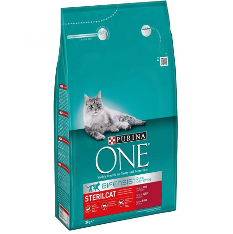 KARMA PURINA ONE STERILCAT WOŁOWINA 1,9 KG KARMA PURINA ONE STERILCAT WOŁOWINA 1,9 KG