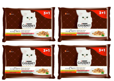 Purina GOURMET A LA CARTE 85g x 16 Purina GOURMET A LA CARTE 85g x 16