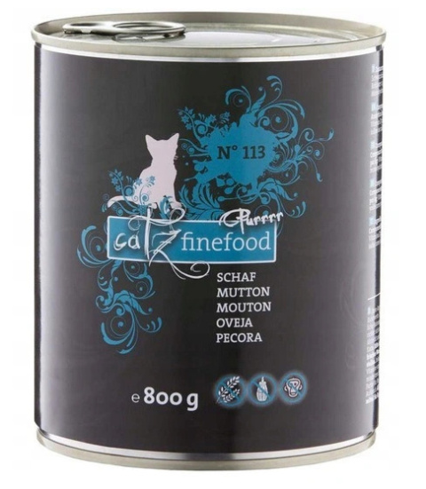 Catz Finefood Purrrr N.113 Owca puszka 800g Catz Finefood Purrrr N.113 Owca puszka 800g