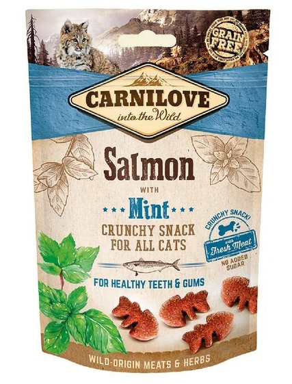 Carnilove Crunchy Snack Salmon & Mint 50g Carnilove Crunchy Snack Salmon & Mint 50g