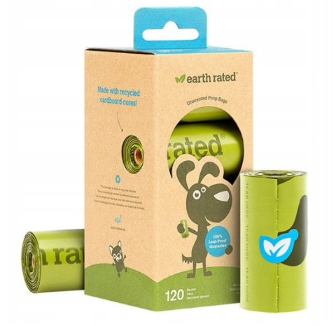 Earth Rated Poop Bags Woreczki Bezzapachow 8x15szt Earth Rated Poop Bags Woreczki Bezzapachow 8x15szt