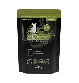 Catz Finefood Purrrr N.105 łosoś - 80g Catz Finefood Purrrr N.105 łosoś - 80g