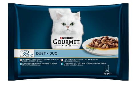 Gourmet DUO mix smaków RYBNYCH 4x85g