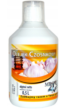 MROWCA Olejek czosnkowy 500ml dla gołębi