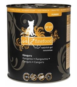 Catz Finefood Purrrr N.107 kangur - 800g- wgnieciona