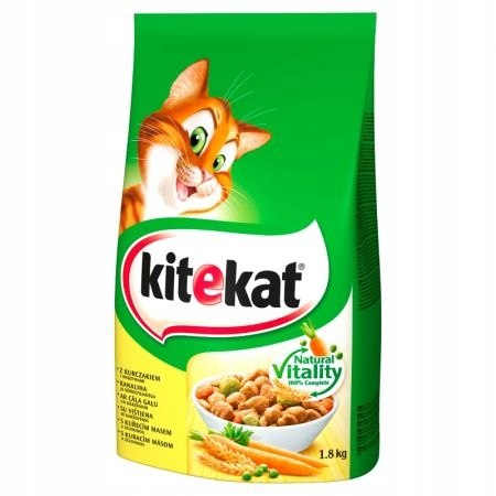 KITEKAT Kurczak z warzywami 1,8kg